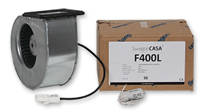 Fan package 440, L-model extract air/R-model supply air